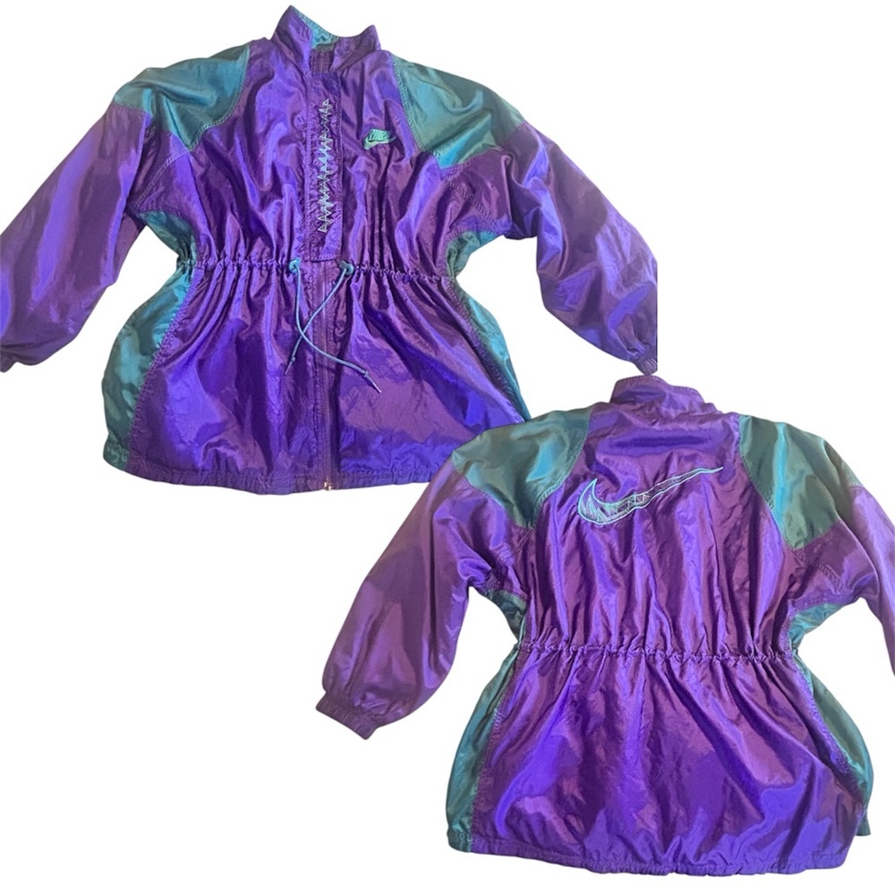 Nike Vintage 90s Windbreaker Jacket Womens Size XL